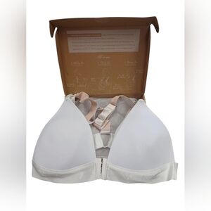 Nuturally Pumping/Nursing Bra NWT Pink White Size Small
